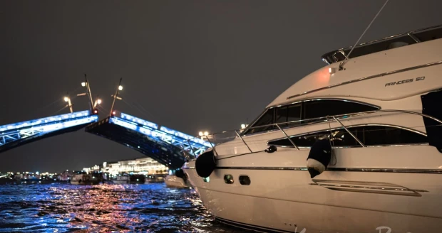 Trip under drawbridges