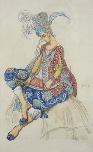 L. Bakst's sketch