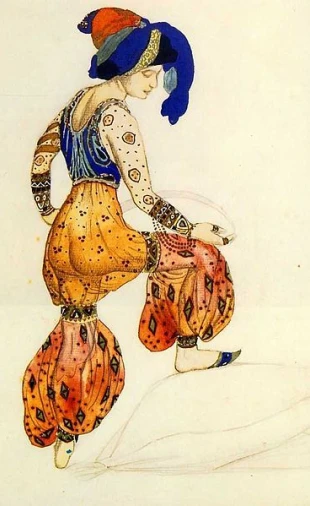 L. Bakst's sketch