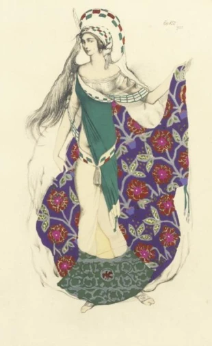 L. Bakst's sketch